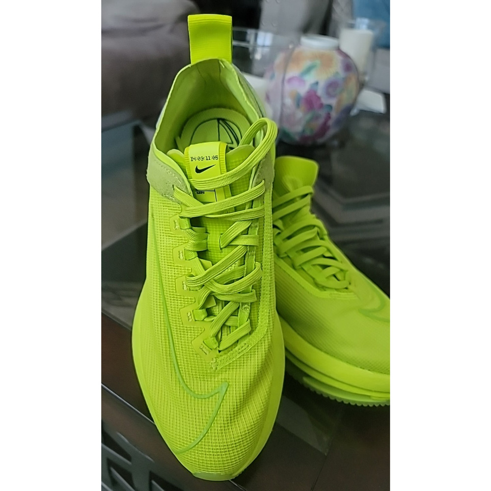 Nike Zoom VaporFly Double Stacked W Sz 8 Running Shoes Sneakers CV8474-300 Green